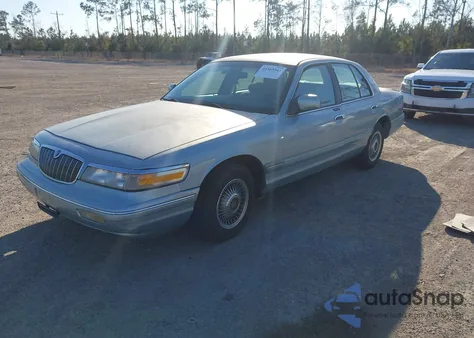 1995 Mercury Grand Marquis Gs from USA, damaged, VIN 2MELM74W8SX650822
